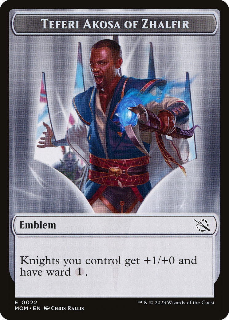 Akosa Ressd Teferi Planeswalker Mtg
